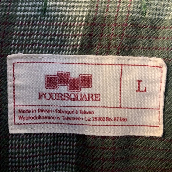 Foursquare Timber Tech Flannel Shirt. Large. - Picture 3 of 6